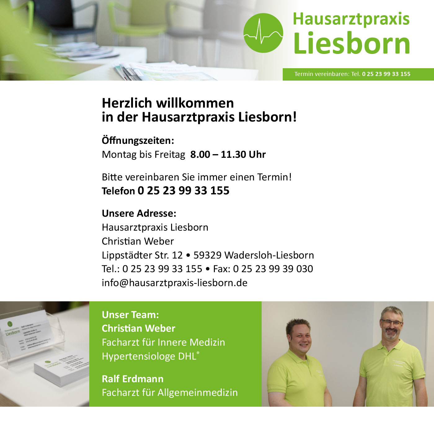 Hausarztpraxis Liesborn